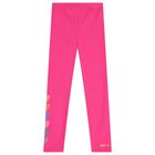 Girls Multi-Coloured Heart Leggings Set, 1, hi-res