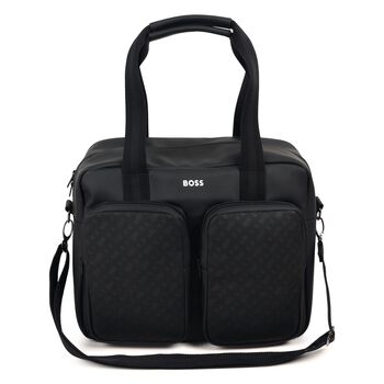 Black Logo Changing Bag