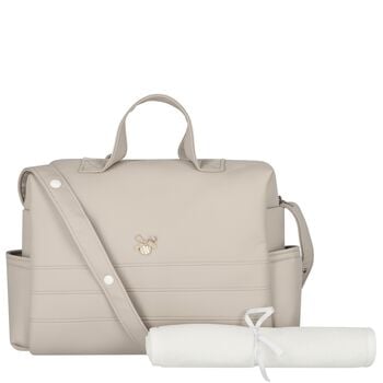 Beige Baby Changing Bag