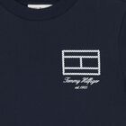 Boys Navy Blue Logo T-Shirt, 1, hi-res