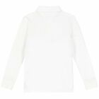 Boys White Logo Polo Shirt, 1, hi-res