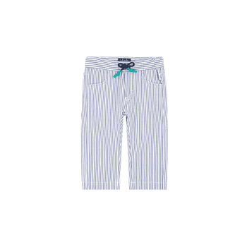 Il Gufo Baby Boys Blue & White Trousers, 1 Baby Boys Blue & White Trousers