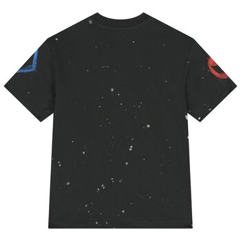 Boys Black Logo T-Shirt