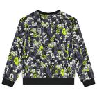 Boys Grey Logo Sweatshirt, 3, hi-res