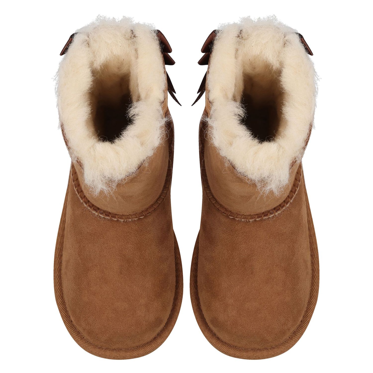 بوت بايلي باو || شامواه للبنات باللون البيج للأطفال , 2, hi-res