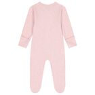 ملابس أطفال للبنات باللونين الأبيض والوردي (عبوة من 4 قطع), 4, hi-res