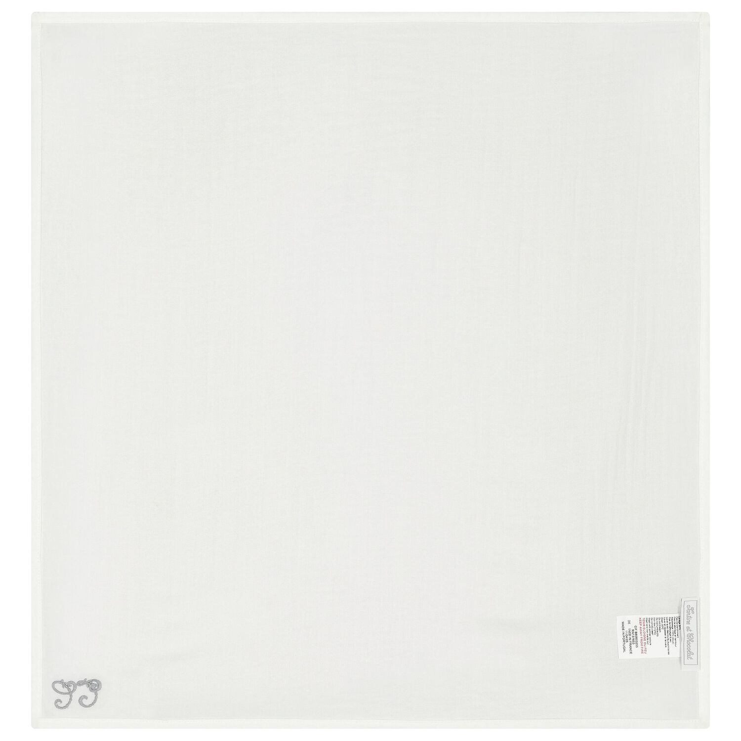 لفائف قماش موسلين باللونين الرمادي و الابيض بنقشة تويل دو جوي (عبوة من قطعتين), 2, hi-res