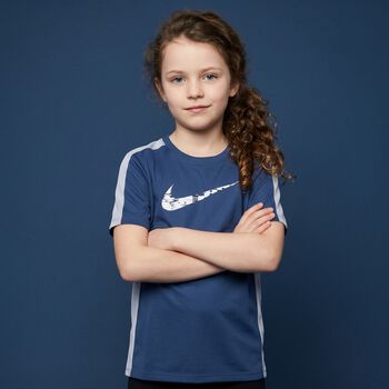 Boys Blue Logo Dri-Fit T-Shirt