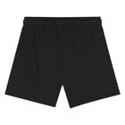 Younger Boys White & Black Logo Shorts Set, 5, hi-res