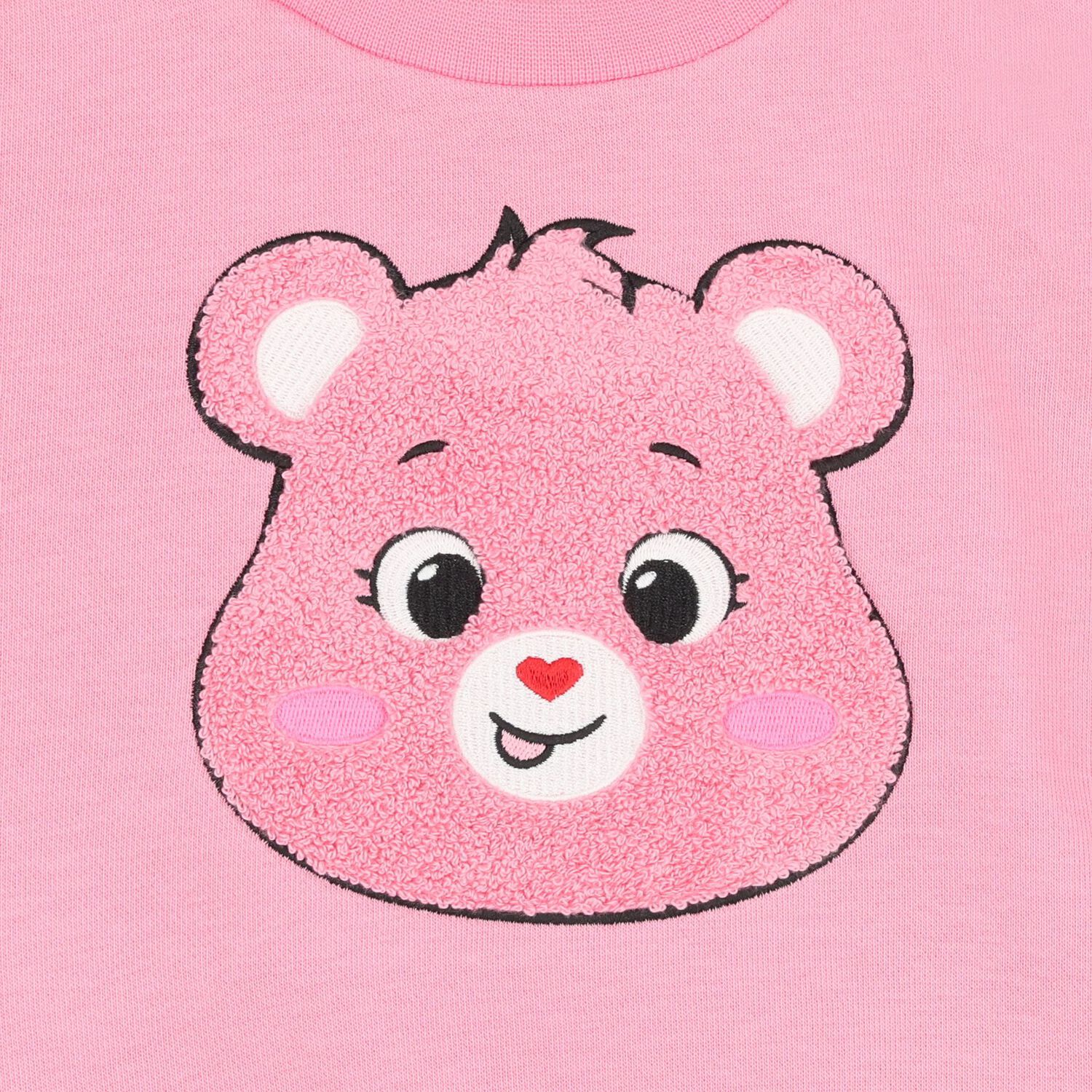 Younger Girls Pink Care Bears Tracksuit, 1, hi-res