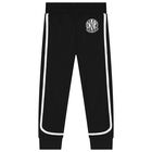 Black Logo Joggers, 1, hi-res