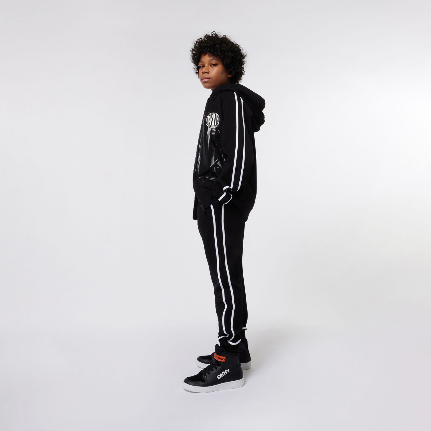 Black Logo Joggers, 1, hi-res image number null