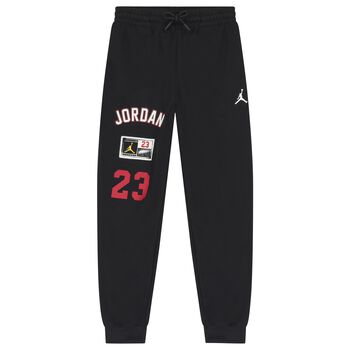 Boys Black Jordan Joggers