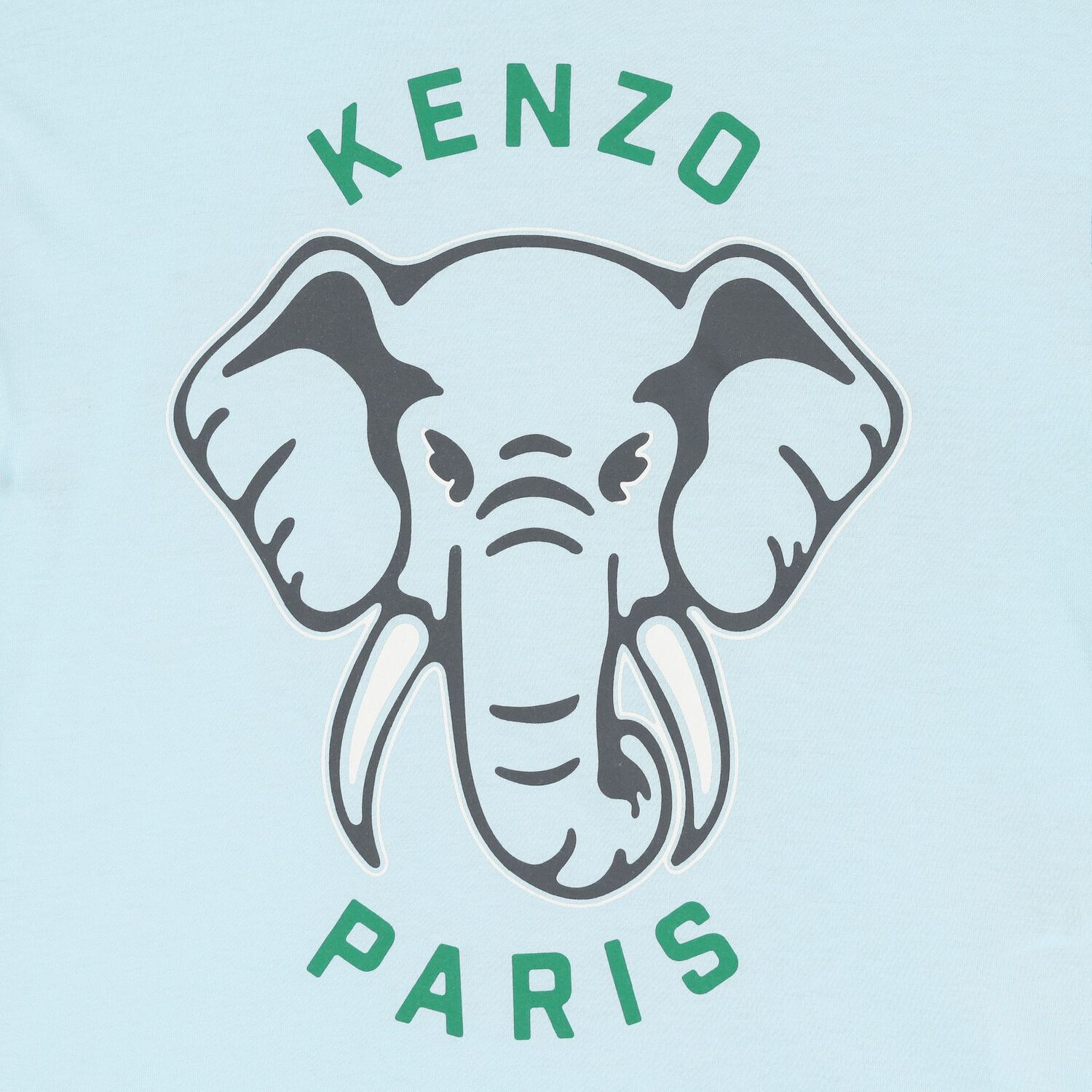 Boys Blue Elephant Logo T-Shirt, 2, hi-res