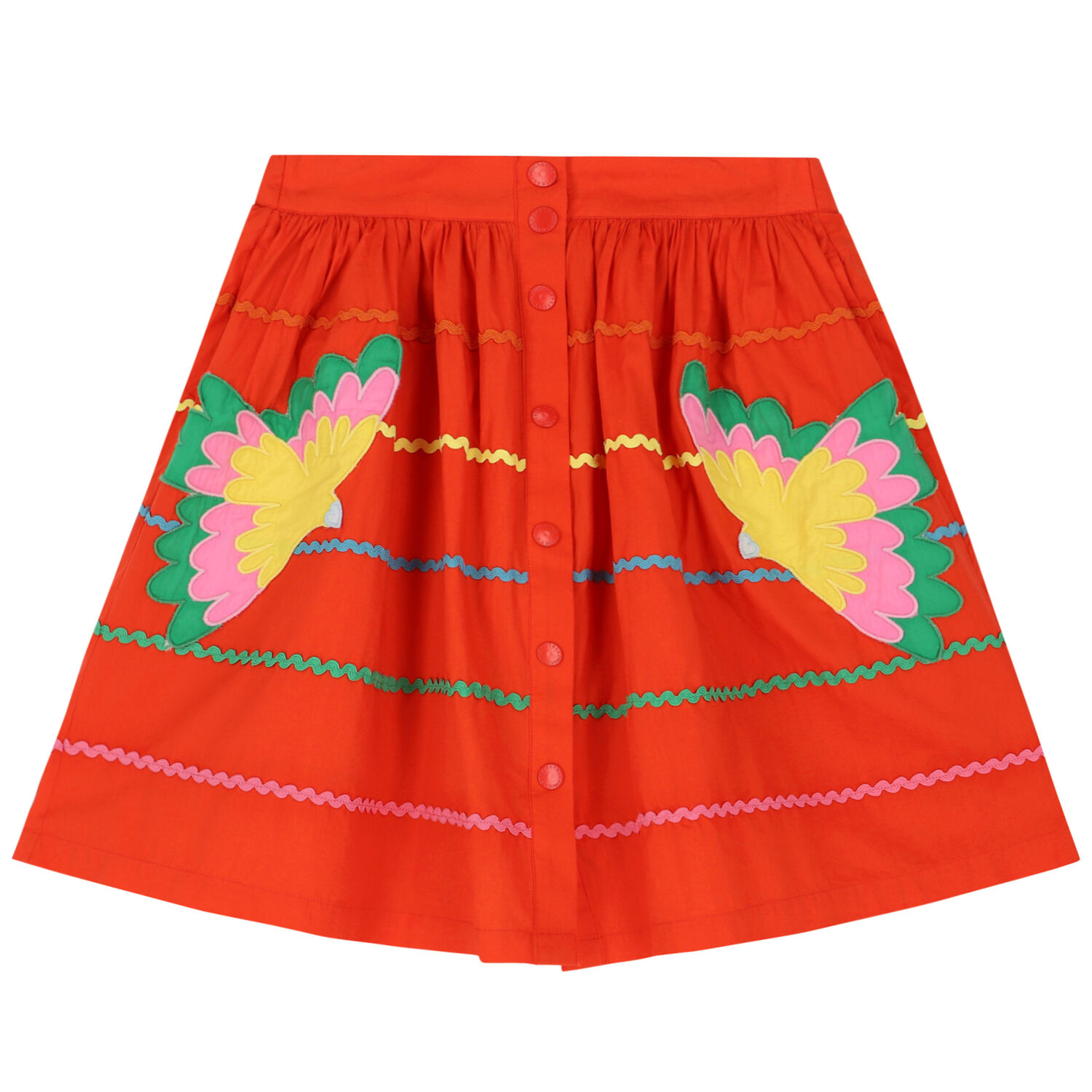 Girls Red Skirt, 1, hi-res image number null