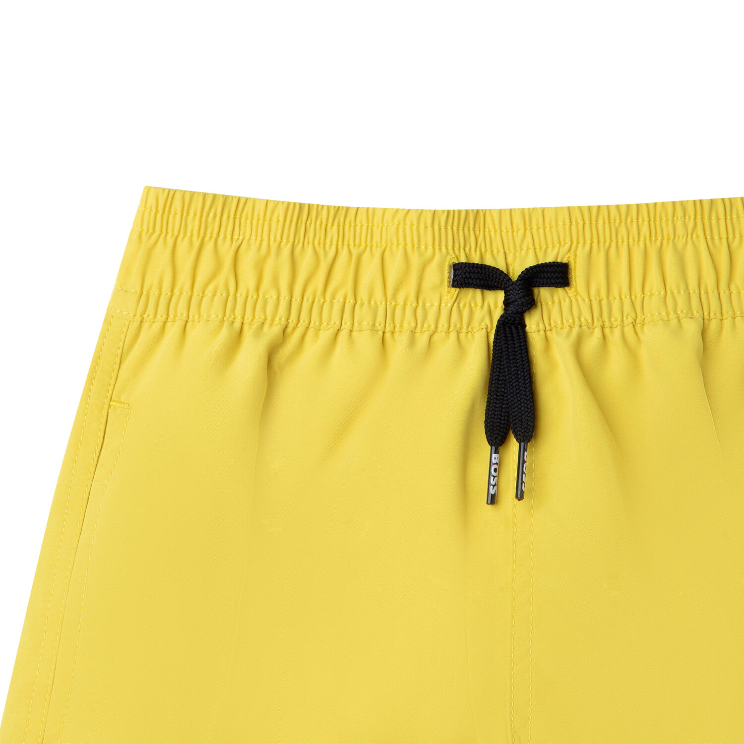 Boys Yellow Logo Swim Shorts, 1, hi-res image number null