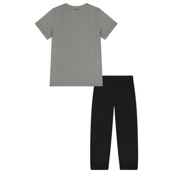 Boys Grey & Black Batman Pyjamas