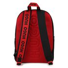 Black & Red Logo Backpack, 1, hi-res