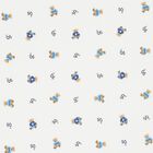 Baby Boys White & Navy Blue Polo Bear Blanket, 1, hi-res