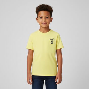 Boys Yellow Logo T-Shirt
