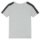 Boys Grey Logo T-Shirt, 1, hi-res