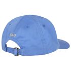 Boys Blue Cotton Twill Baseball Cap, 1, hi-res