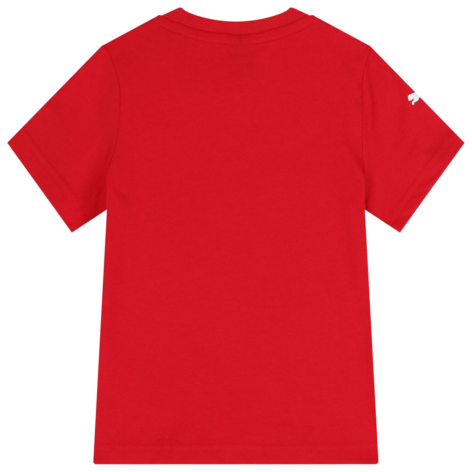 Boys Red Ferrari Logo T-Shirt, 2, hi-res