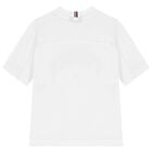 Boys White Logo T-Shirt, 3, hi-res