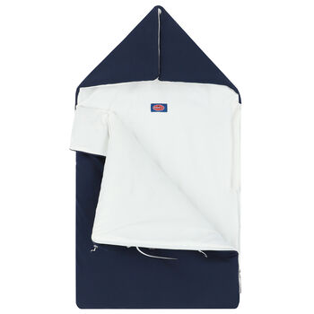 Baby Boys Navy & White Logo Nest