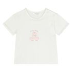 طقم رياضي للبنات باللون الأبيض والوردي ( 3 قطع ) , 4, hi-res