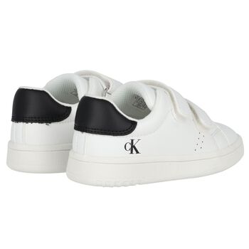 White Logo Trainers