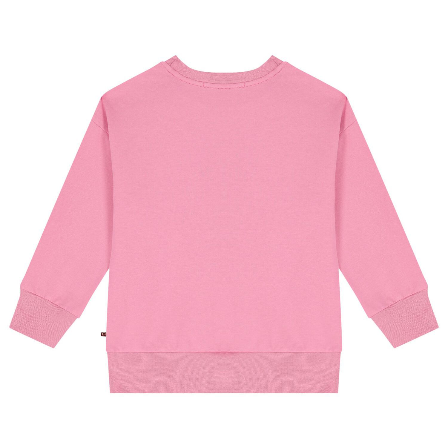Girls Pink Logo Bag Sweatshirt, 1, hi-res image number null