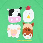 بدلة رياضية بطبعة حيوانات بالشعار  باللون الأخضر, 1, hi-res