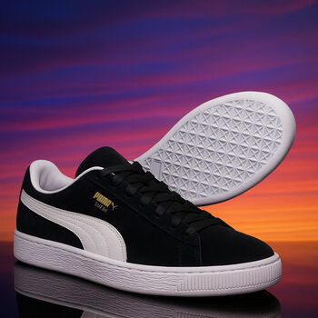 Black Suede Classic Trainers, 1 Black Suede Classic Trainers