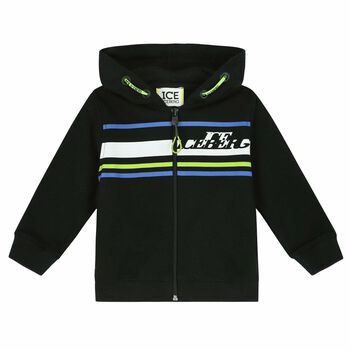 Younger Boys Logo Hooded Top