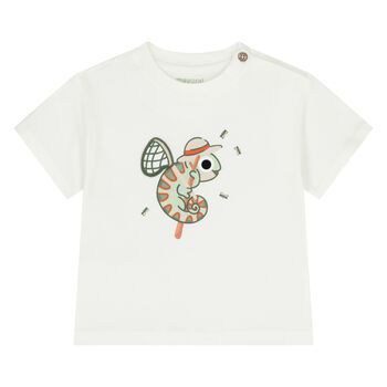 Younger Boys Ivory T-Shirt