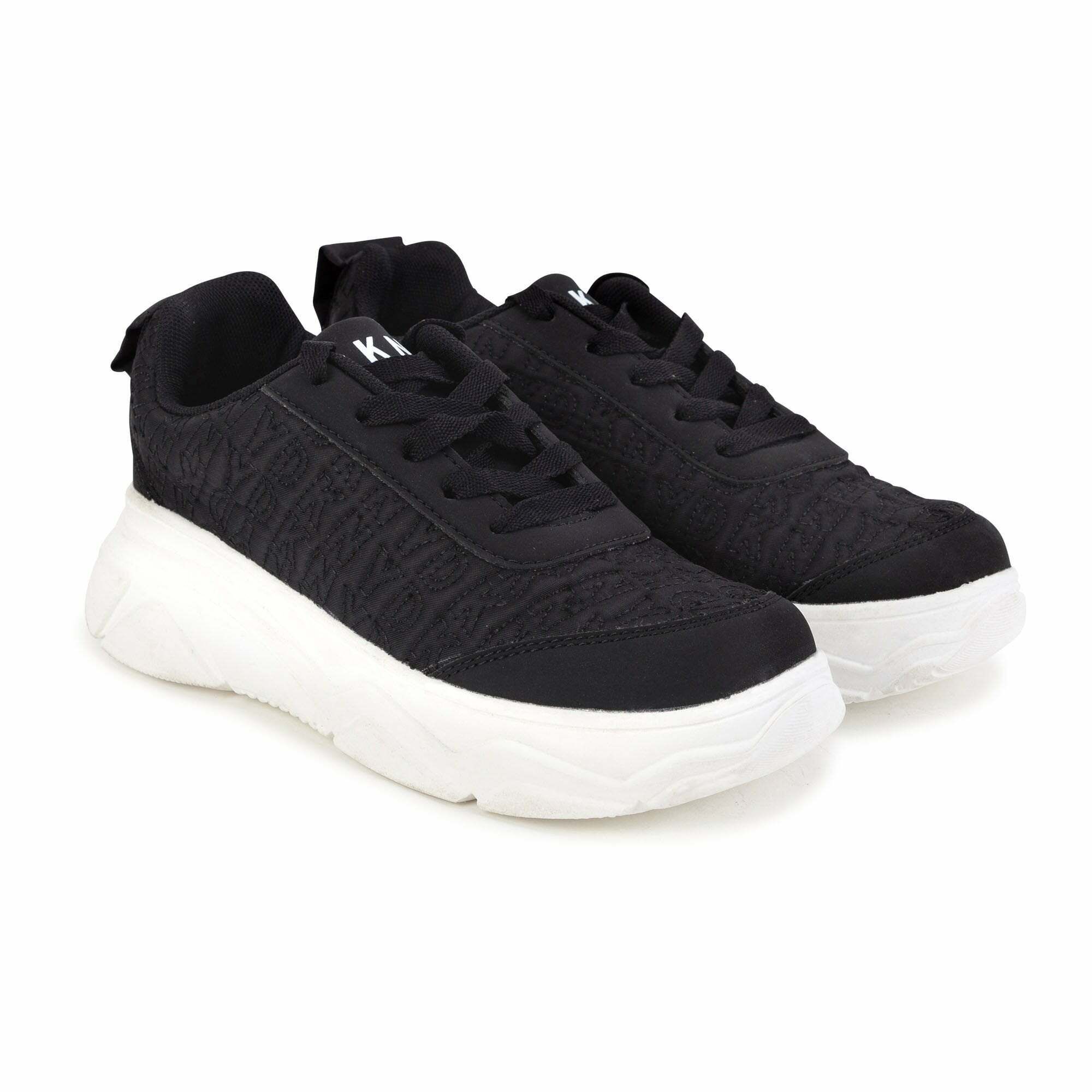 dkny black trainers
