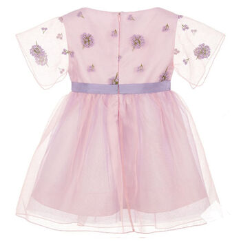 Girls Lilac Tulle Dress