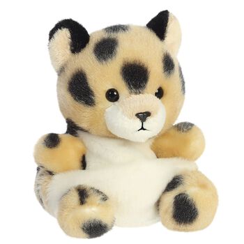Palm Pals Beige & Black Chutney Cheetah Soft Toy ( 13cm )