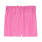 Girls Fuchsia Pink Shorts, 2, hi-res
