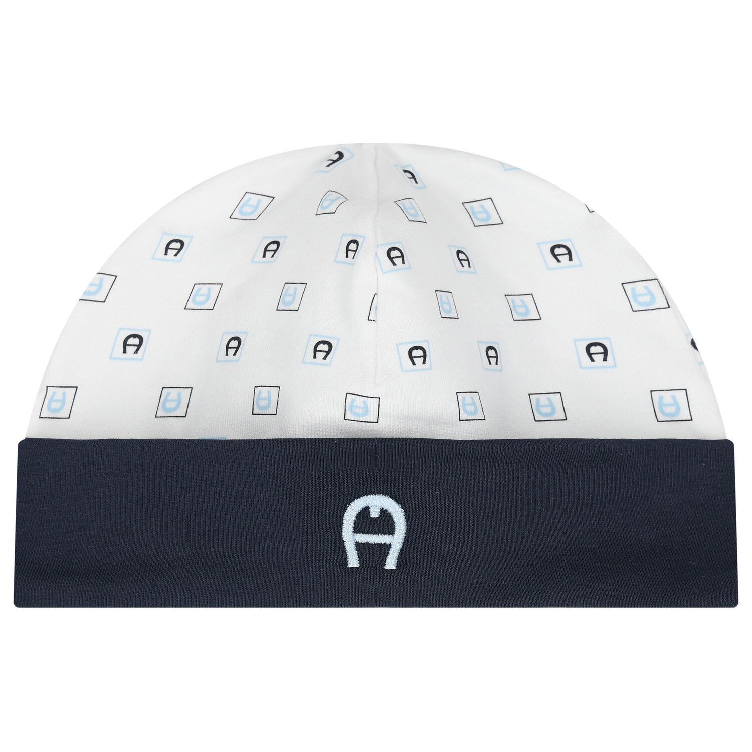 قبعة اولاد باللون الابيض و الازرق الداكن للأطفال, 2, hi-res image number null