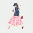 Girls White T-Shirt, 1, hi-res