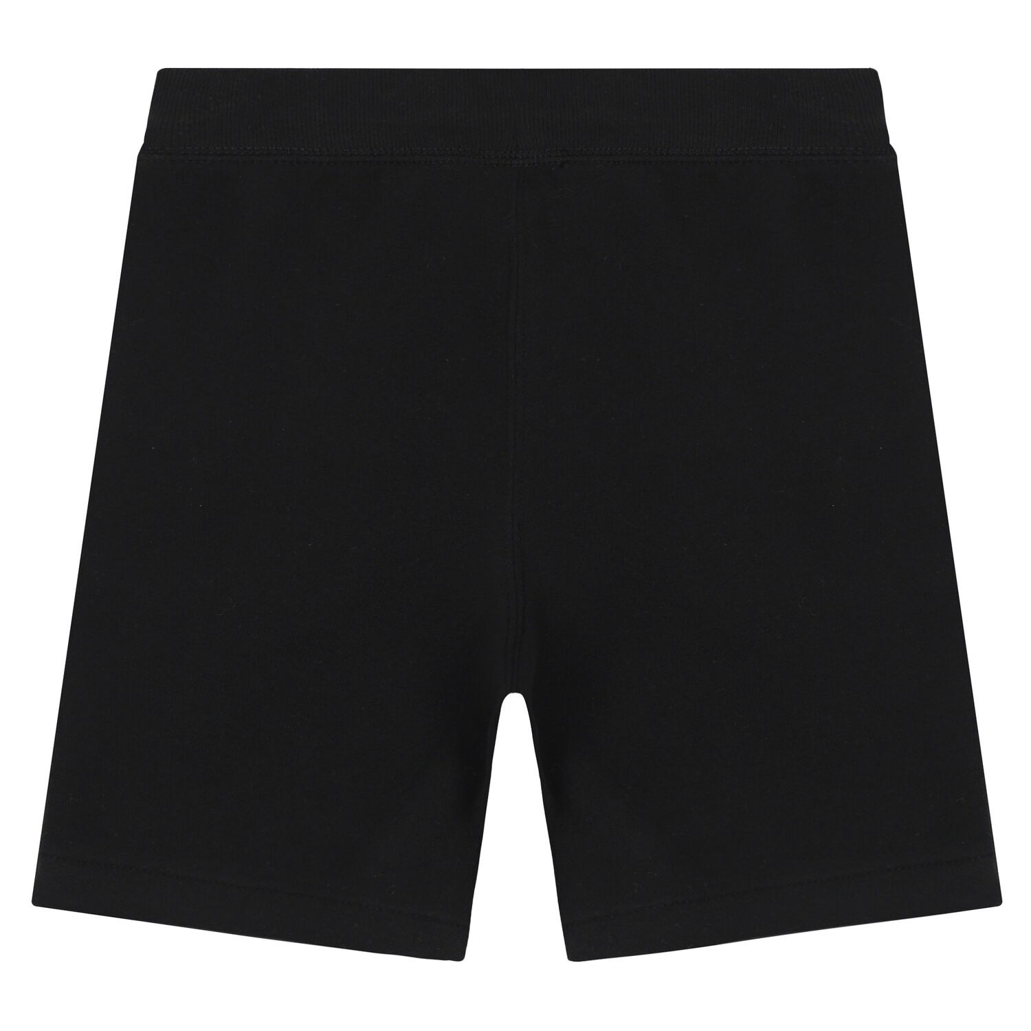 Boys Black Logo Shorts, 1, hi-res