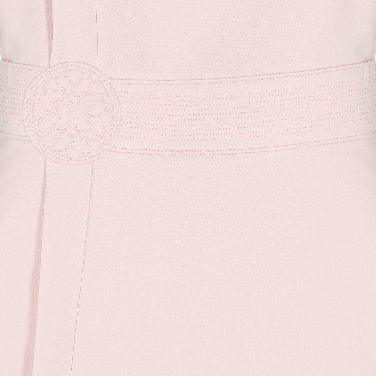 Girls Pink Crepe Dress, 1, hi-res