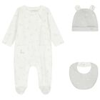Ivory & Grey Babygrow Gift Set, 1, hi-res