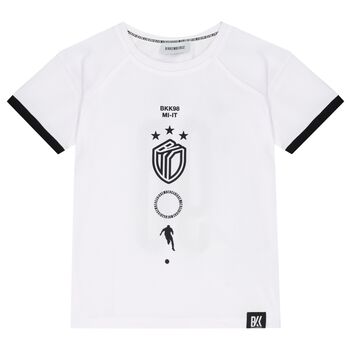 Boys White Logo T-Shirt