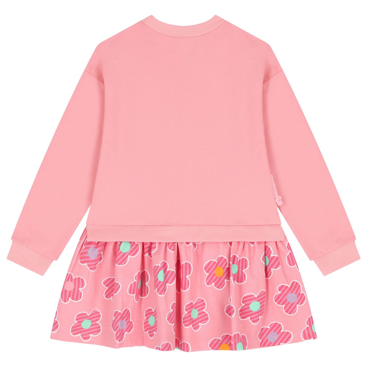 Girls Pink Floral Dress Set, 1, hi-res image number null