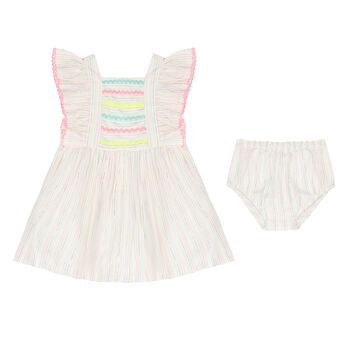 Baby Girls White Dress Set