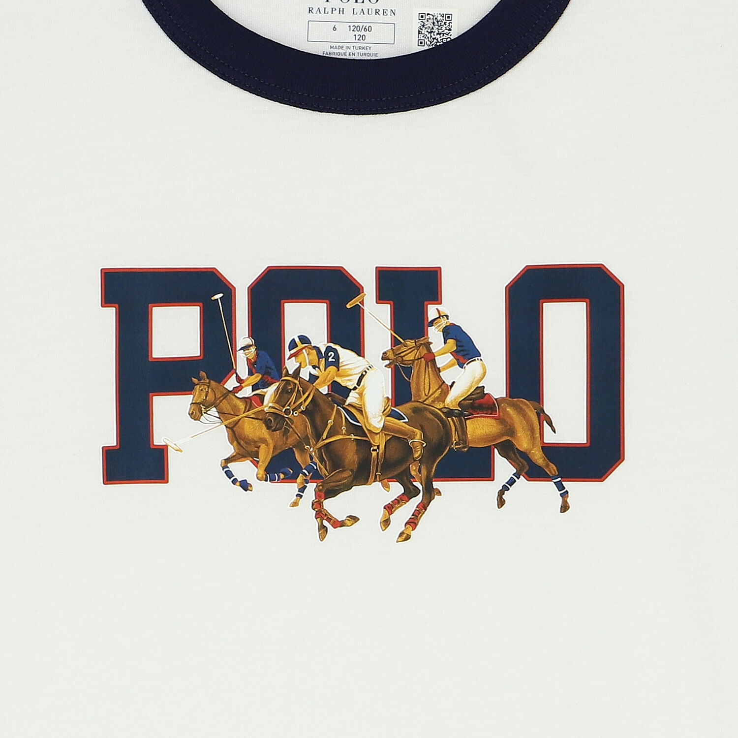 تيشيرت أولاد بالشعار باللون الابيض, 3, hi-res