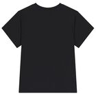 تيشيرت بشعار تيدي بير باللون الأسود, 4, hi-res